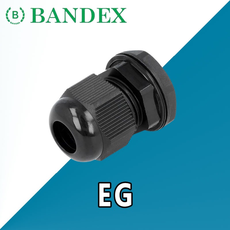 EG-7,EG-9, EG-11, EG-13.5, EG-16, EG-21, EG-29, EG-36, EG-42  เคเบิ้ลแกลนสีดำ ″BANDEX″