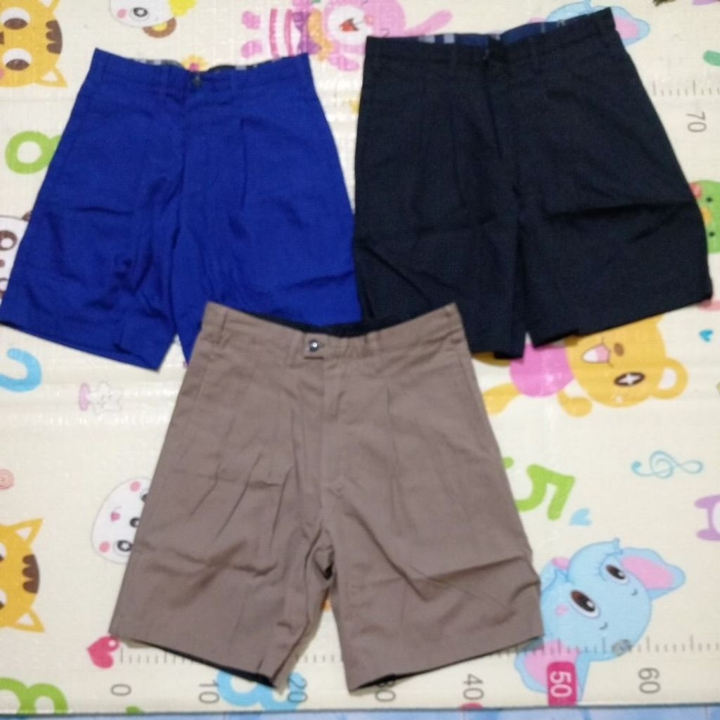 กางเกงนักเรียนชาย.สีดำ/สีน้ำเงิน/สีน้ำตาล