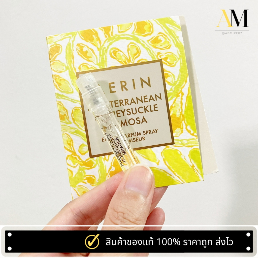 น้ำหอม Vial Mediterranean Honeysuckle Mimosa EDP กลิ่นดอกไม้ทะเลเมดิเตอร์เรเนียน สดใส อบอุ่น