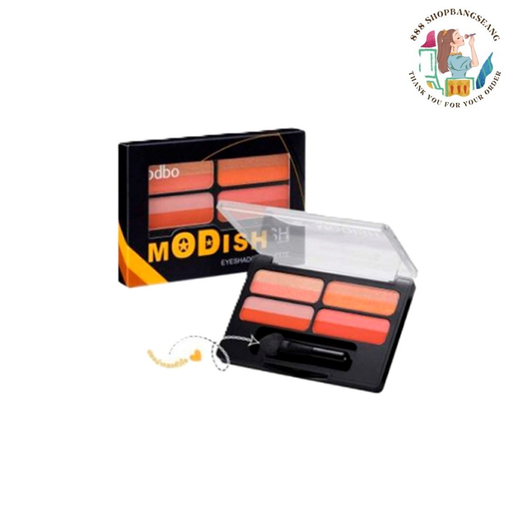 อายแชโดว์ โอดีบีโอ โมดิช อายแชโดว์ พาเลท ODBO Modish Eyeshadow Palelle OD286