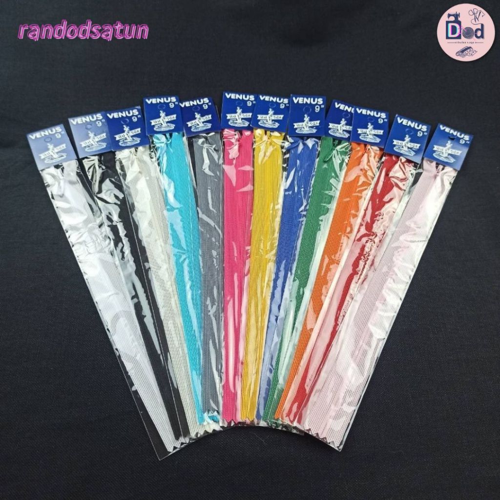ซิปซ่อนวีนัส(ยกโหล)ไซส์ 9,12,14,16,18,20,22