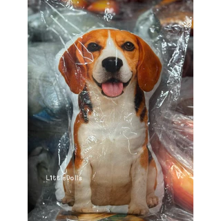 ตุ๊กตาหมอนน้องหมา ขนาด 60 cm. พิมพ์ลาย3Dสีคมชัดทั้งสองด้าน สินค้าพร้อมส่ง!!