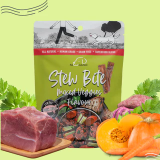 [PETClub] Pawganic (พอว์แกนิค) - ขนมสุนัขพรีเมียมออร์แกนิค 8 รส 50g.