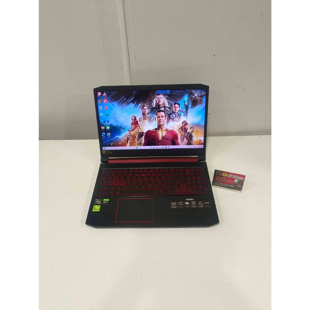 Acer Nitro 5 AN515-43-R0T3 (มือสอง) เล่นเกมส์  ตัดต่อ กราฟฟิค ออกแบบ เขียนแบบ 3D ยิงแอด บัญชี ลงโปรแ