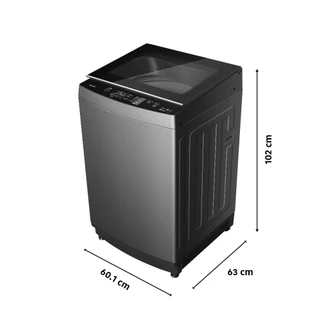 โตชิบา เครื่องซักผ้า ฝาบน ขนาด 15 กิโลกรัม รุ่น AW-DUM1600LT(HH) TOSHIBA TOP LOADING WASHING MACHINE, SIZE 15 KG