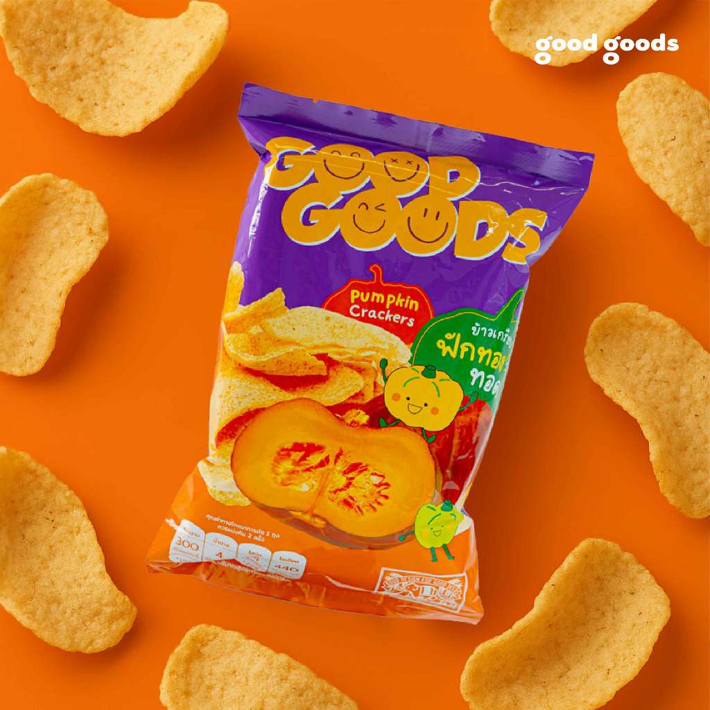 ข้าวเกรียบฟักทอง Good Goods