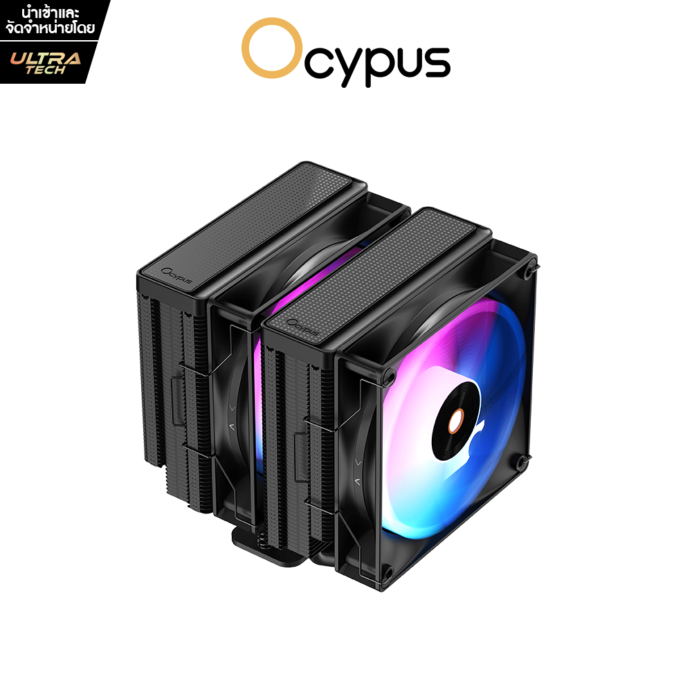 OCYPUS DELTA A62 BLACK ARGB (CPU AIR COOLER / ชุดลมความร้อนซีพียู)