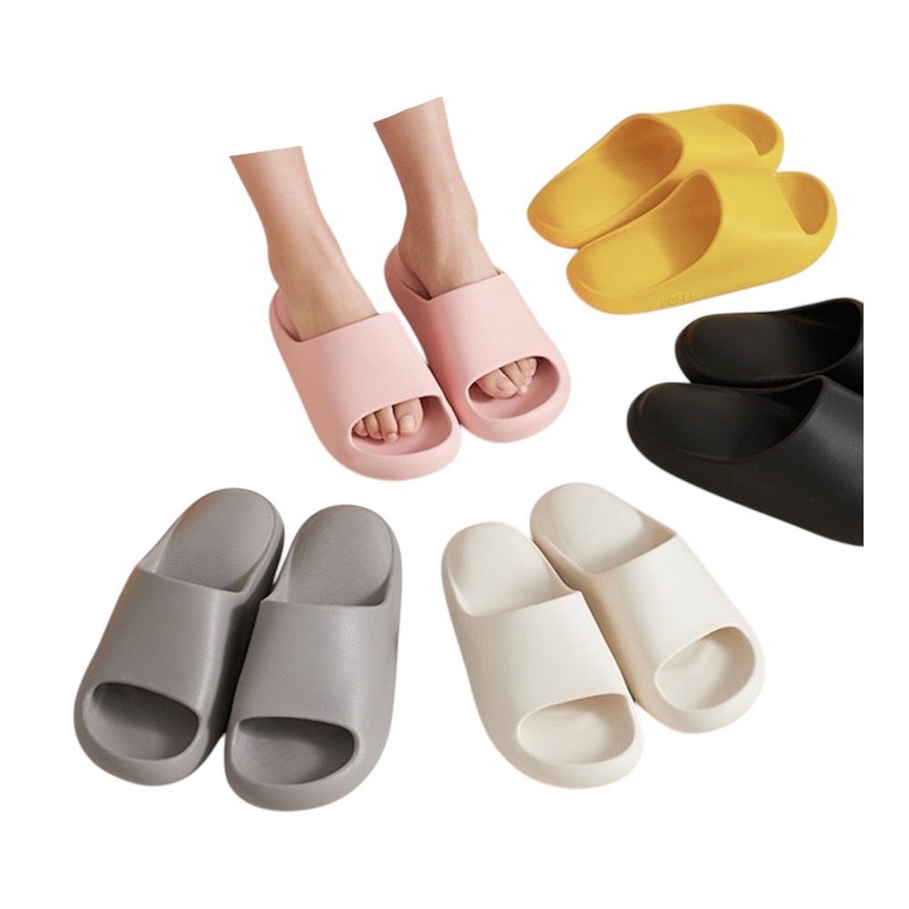 Posee รองเท้าแตะลําลอง พื้นหนา กันลื่น ลายอุ้งเท้าแมวน่ารัก เหมาะกับฤดูร้อน สําหรับผู้ชาย ผู้หญิง ใส