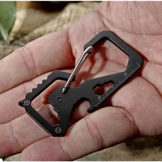 ส่งจากไทย ใหม่ 13in1 multi-tool การ์ดอุปกรณ์ปีนเขาที่มีหัวสกรูการตั้งแคมป์กลางแจ้งแบบพกพา EDC tool