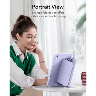 ESR - เคสสำหรับ iPad Air 10.9"(5th/4th Gen) / Air 11 / Air 13"(2025/2024) รุ่น Flip Magnetic Case (Pencil Holder)