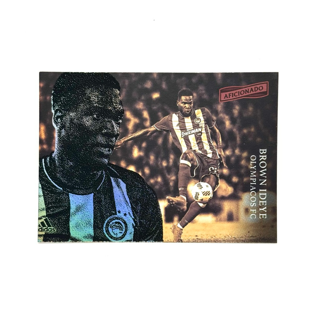 Panini Aficionado Soccer 2017 Brown Ideye Olympiacos FC Base