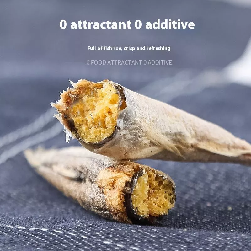 ขนมแมวปลาไข่ฟรีซดราย 80g thumbnail 3