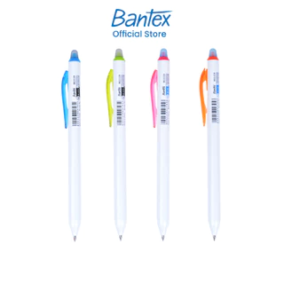 Bantex ปากกาเจลลบได้ ปากกา 0.5 มม. สุ่มสี จับถนัดมือ เขียนลื่น ใช้ได้ทุกพื้นผิวกระดาษ Gel Pen