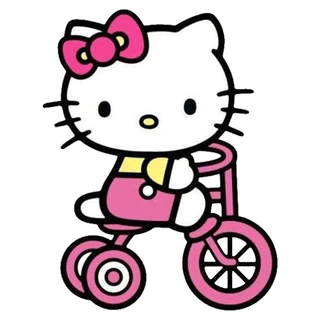 ตัวรีดติดเสื้อ Hello kitty set.2 ขนาด 10 CM🍒 แผ่นฟิมล์รีดร้อน อาร์มติดเสื้อ DIY คิตตี้ 🍒