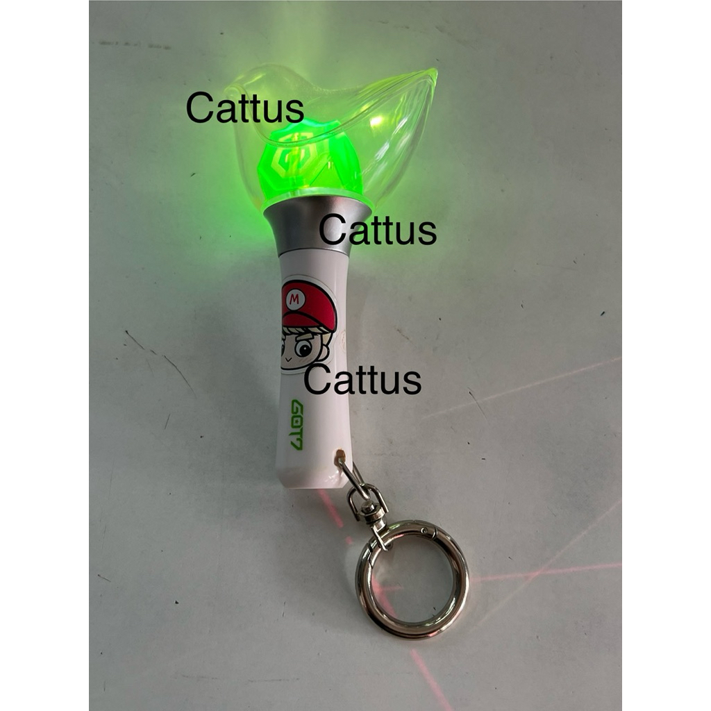 อากาบง มินิบง Got7 แจ็คสัน (มือ2) Mini lightstick Jackson แถมถ่านแถมรูปโพลารอยด์