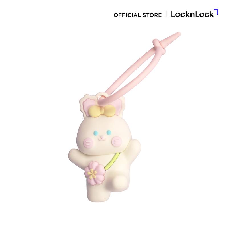 LocknLock ตุ๊กตาห้อยแก้วน้ำ รูปกระต่าย Doll RAB รุ่น LAC014WHT