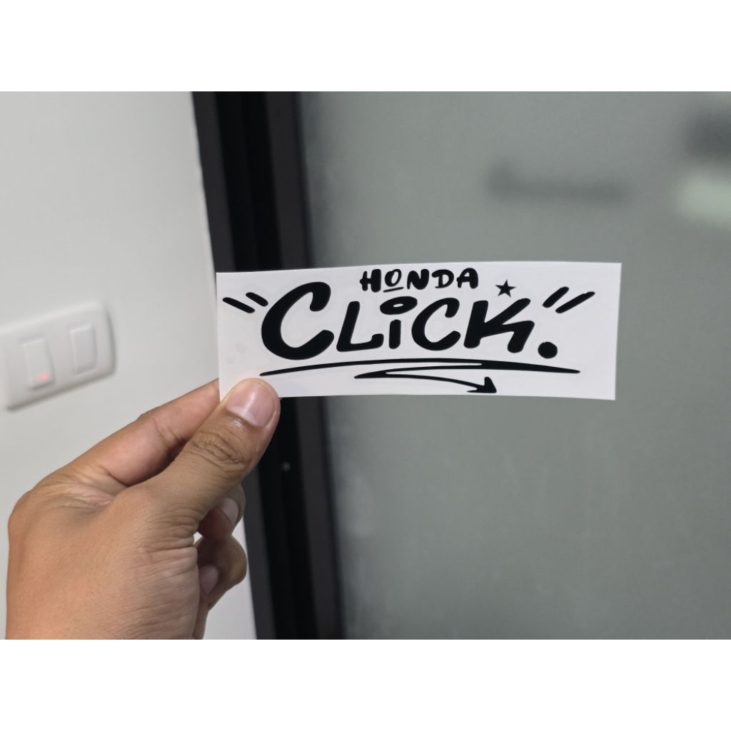 สติ๊กเกอร์แต่งรถ 💥สติ๊กเกอร์  honda Click แนวญี่ปุ่น งานตัด สะท้อนแสง 💯%🚀พร้อมส่งจร้า📮📮