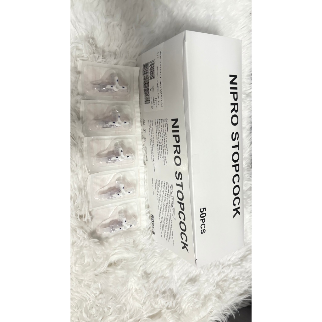 แบ่งขาย NIPRO 3-Way Stopcock Luer Lock ข้อต่อ 3 ทาง