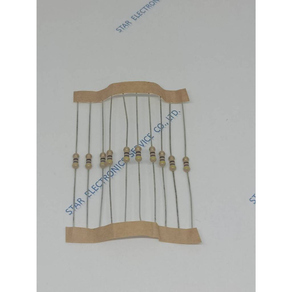 Resistor ตัวต้านทาน 47 OHM 1/4W 5% พร้อมส่ง (แพ็ค 5 ชิ้น)
