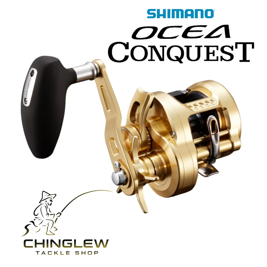 SHIMANO OCEA CONQUEST 2023 200HG/201HG รอกตกปลา รอกจิ๊ก ของใหม่ มีประกัน