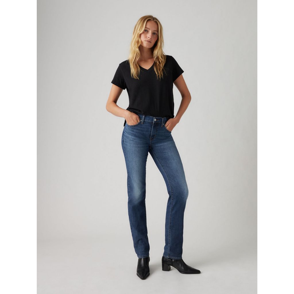 กางเกงยีนส์ Levi's® Women's 314 Shaping Straight Jeans