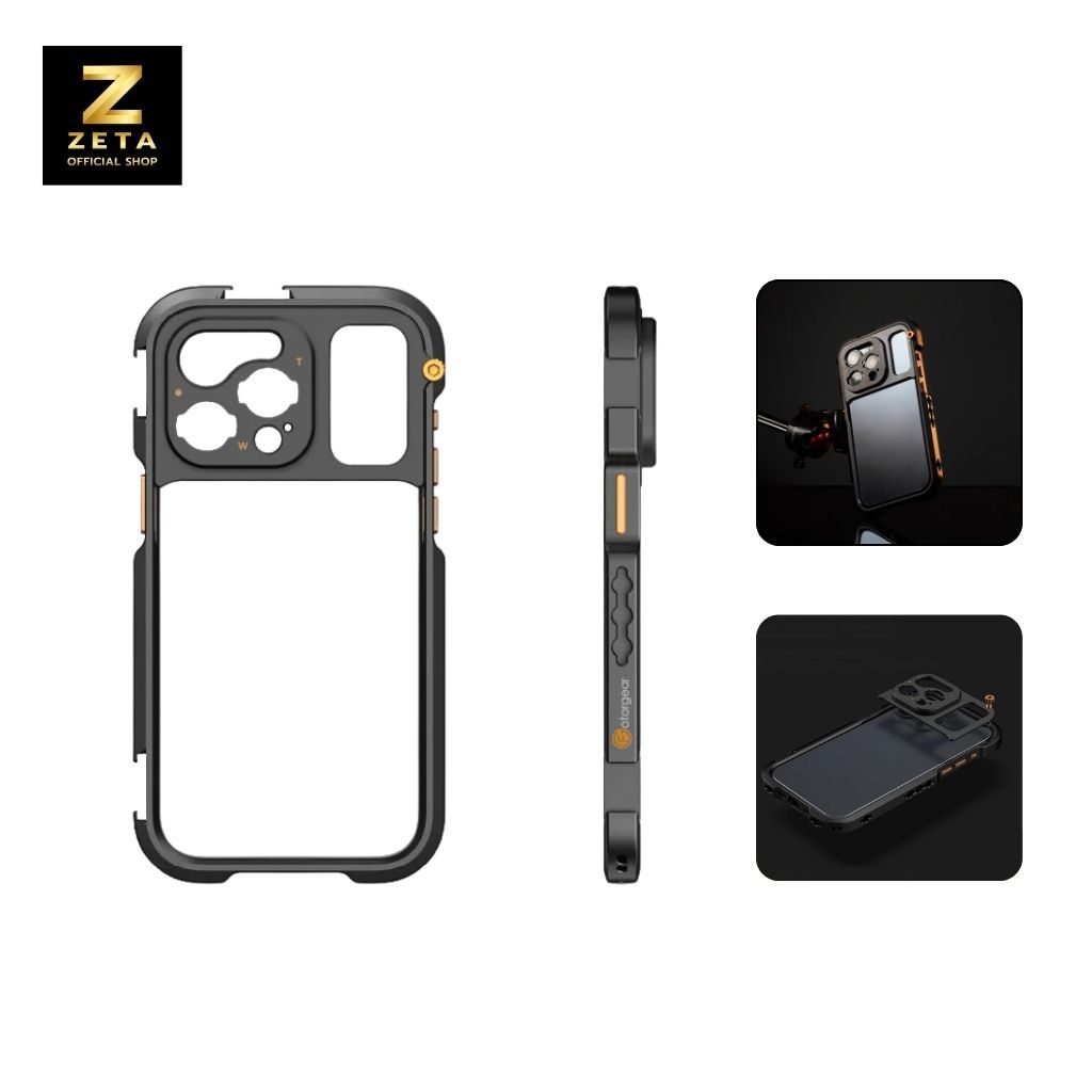 ส่งด่วน 4 ชม. Fotorgear Phone Cage Pro II Rig เคสมือถือ 15 ProMax ใส่ฟิลเตอร์มือถือ เลนส์มือถือ