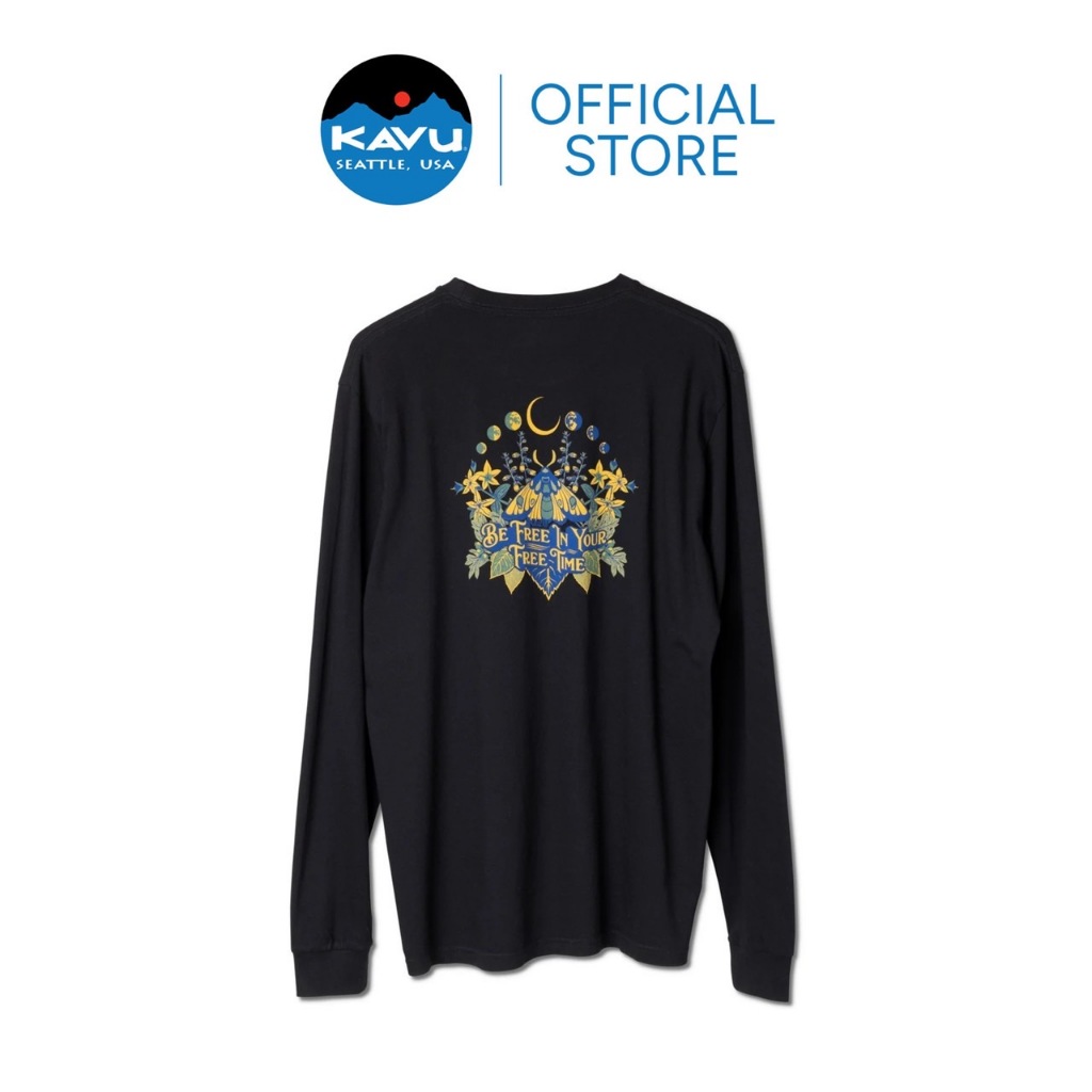 KAVU Free Time T-Shirt เสื้อแขนยาว