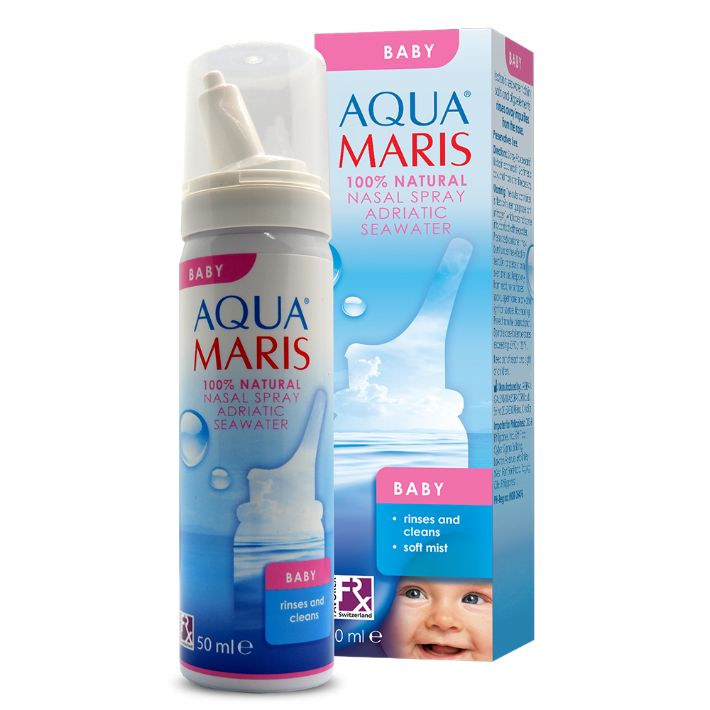 Aqua Maris Baby Nasal Spray น้ำเกลือพ่นจมูก สเปรย์พ่นจมูก ขนาดบรรจุ 50 มล