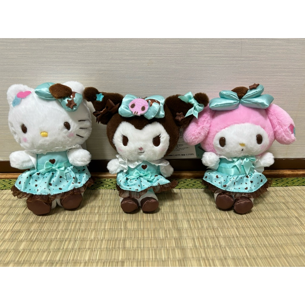 พร้อมส่ง !!! 🇯🇵พวงกุญแจ Sanrio ChocolateMint Series ซานริโอ้ ช็อคมินท์