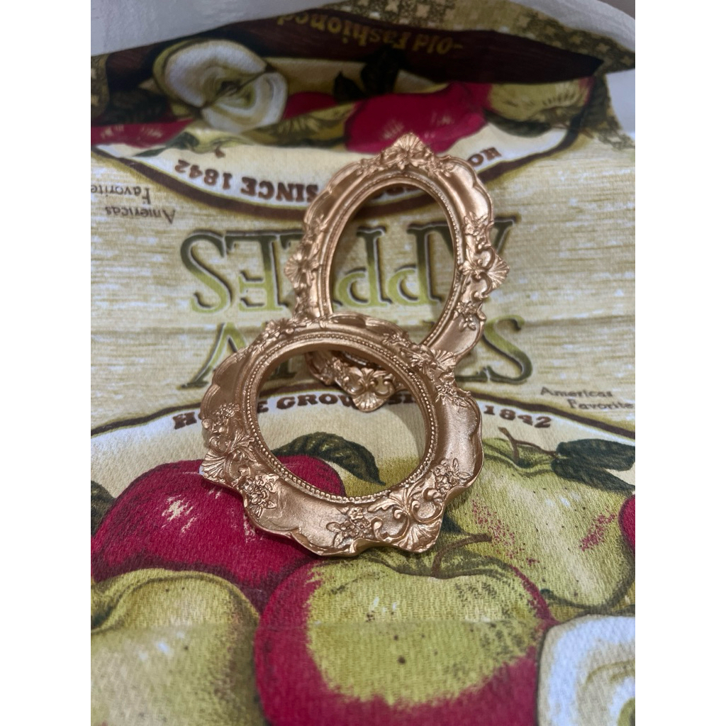 #MC168_3  กรอบหลุยส์สีทอง #งานตกแต่ง