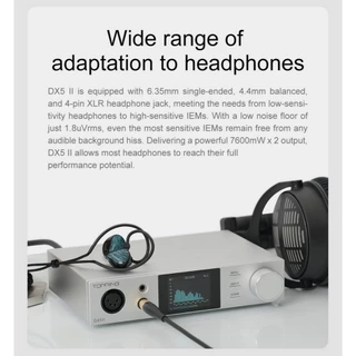 [ประกันศูนย์ไทย] Topping DX5II ตัวถอดรหัสและขยายสัญญาณเสียง รองรับ Dual Hi-Res