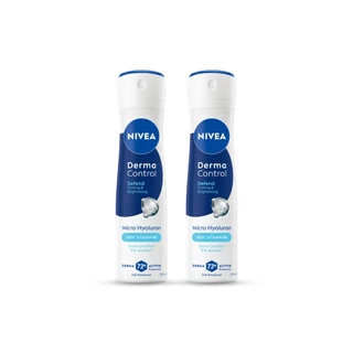 นีเวีย เดอร์มา คอนโทรล ดีเฟนด์ สเปรย์ 150 มล. NIVEA 2ชิ้น ครีมรักแร้