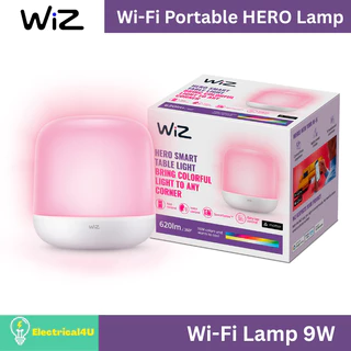 WiZ Portable HERO Lamp โคมไฟตั้งโต๊ะอัจฉริยะ เปลี่ยนสีได้ 16 ล้านสี 9W