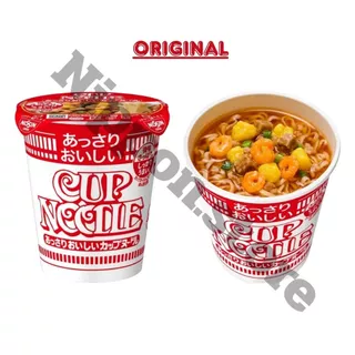 Nissin Cup Noodle นิชชิน บะหมี่กึ่งสำเร็จรูป แบบถ้วย สะดวกในการรับประทาน (นำเข้าจากญี่ปุ่น)