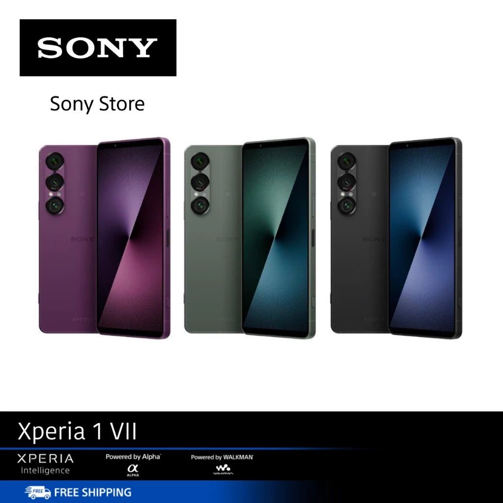 SonyXQ-FS72 Xperia 1 VII | เซนเซอร์มุมกว้างพิเศษใหม่ | Xperia Intelligence | ระยะเวลาการใช้งานแบตเตอรี่ 2 วัน