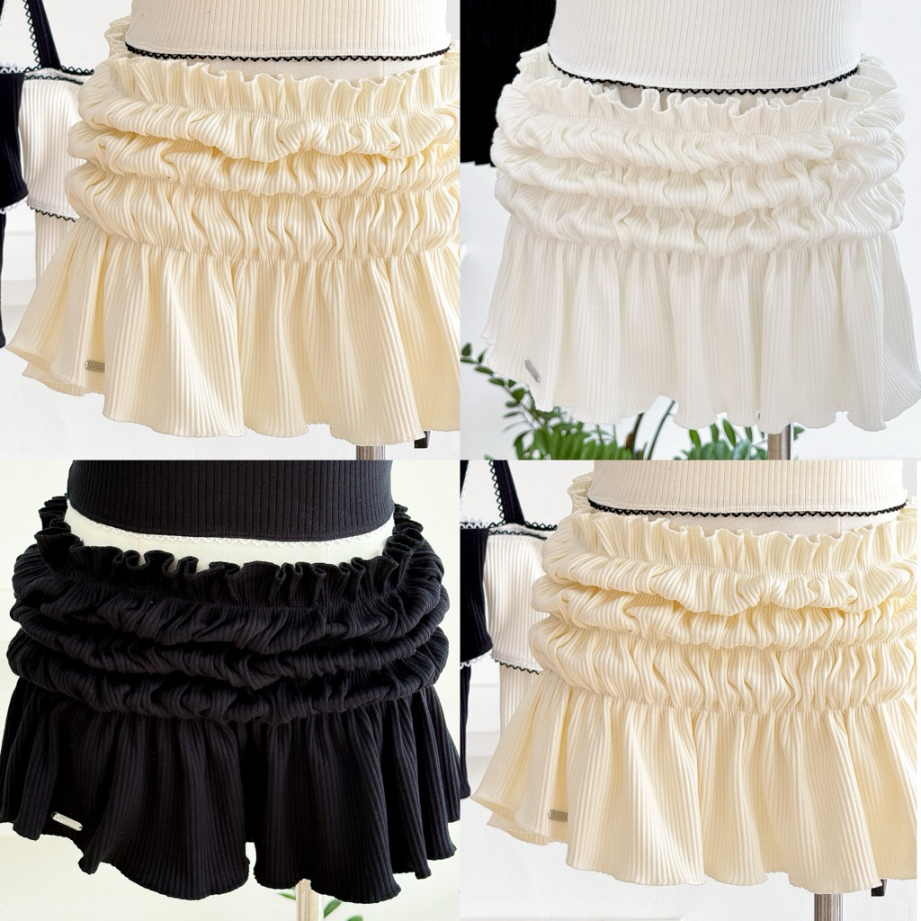 OLIVE SKIRT 🍨 กระโปรงสั้น เฉพาะกระโปรง Unigam