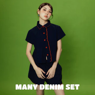 ชุดเซทผ้ายีนส์ MANY DENIM SET
