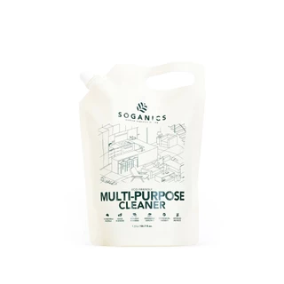 SOGANICS Multi-Purpose Cleaner Refill - Eucalyptus 1.5Lโซแกนิคส์ น้ำยาถูพื้น รีฟิล กลื่นยูคาลิปตัส 1.5 ลิตร