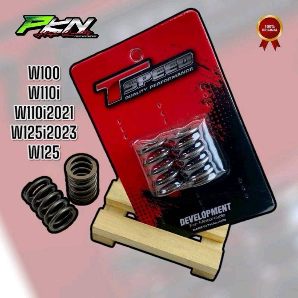 สปริงวาล์วแต่ง รุ่น เวฟ110i เวฟ125 เวฟ100 เวฟ125i2023 เวฟ110i2021 Tspeed ขดลวดพิเศษ รับรอบได้12000
