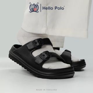 Hello Polo รองเท้าแตะ รองเท้าแบบสวม แฟชั่น ทรงมินิมอล พื้นนุ่ม วัสดุ EVA น้ำหนักเบา กันลื่น HP8051