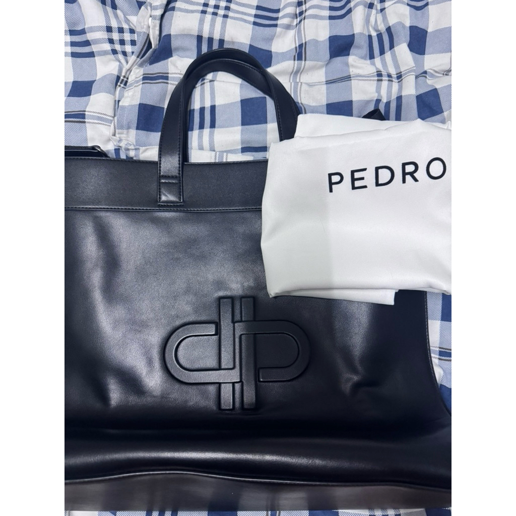 PEDRO Icon Tote Bag - Black ไซซ์ L ของแท้