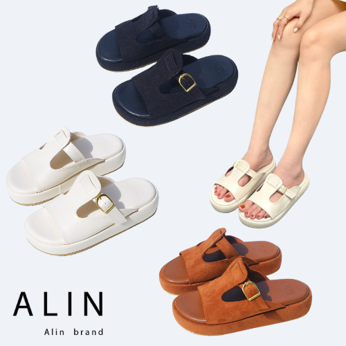 ALIN พร้อมส่ง!! รองเท้าพื้นนิ่มมากๆ ใส่น่ารักๆ รุ่น nikky