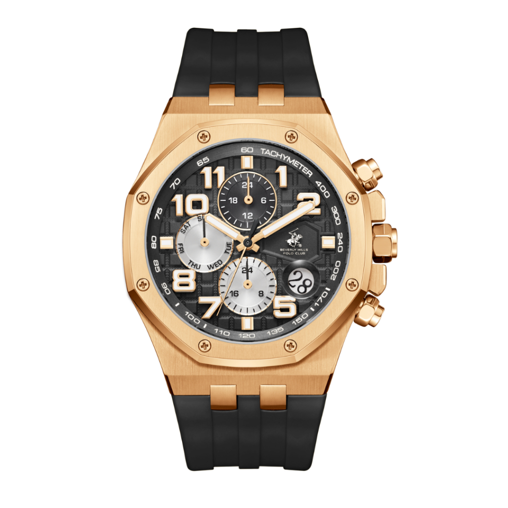 Beverly Hills Polo Club BP3783X.451 MALE 42 MM. นาฬิกา นาฬิกาข้อมือ นาฬิกาผู้ชาย
