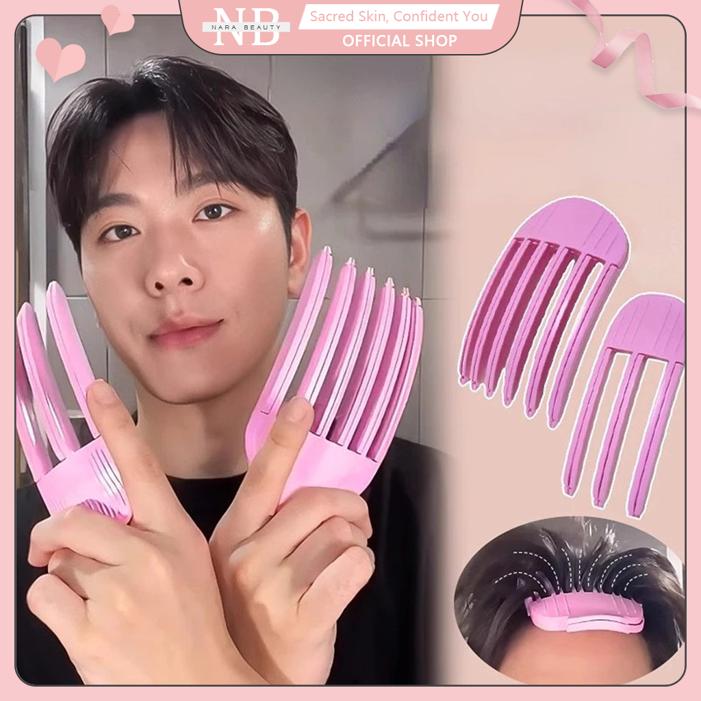 รากผมหวีรูปลมเพื่อสร้างกิ๊บติดผม 3d Volumizing Hair สิ่งประดิษฐ์จากรากผมที่ฟูนุ่ม 3ขี่/6 สไตล์เกาหลี หวียกโคนผม