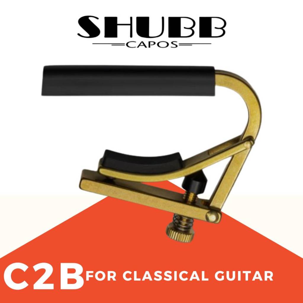 คาโป้ Shubb C2 For Nylon Strings Guitar มีให้เลือกหลายสี - รูปที่ 2
