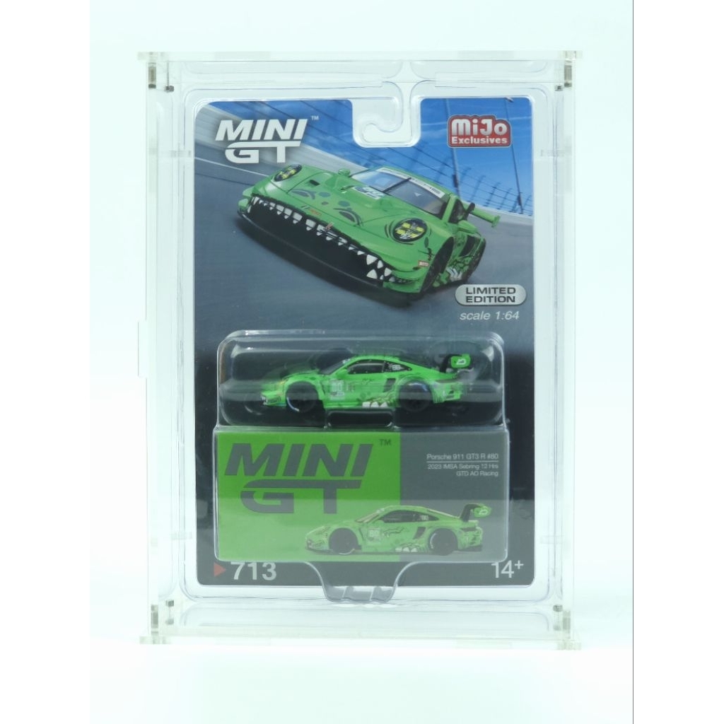 กล่องอะคริลิคโชว์ Mini GT และ Tarmac (บางรุ่น) แบบแพ๊คแขวน (ไม่รวมรถ)