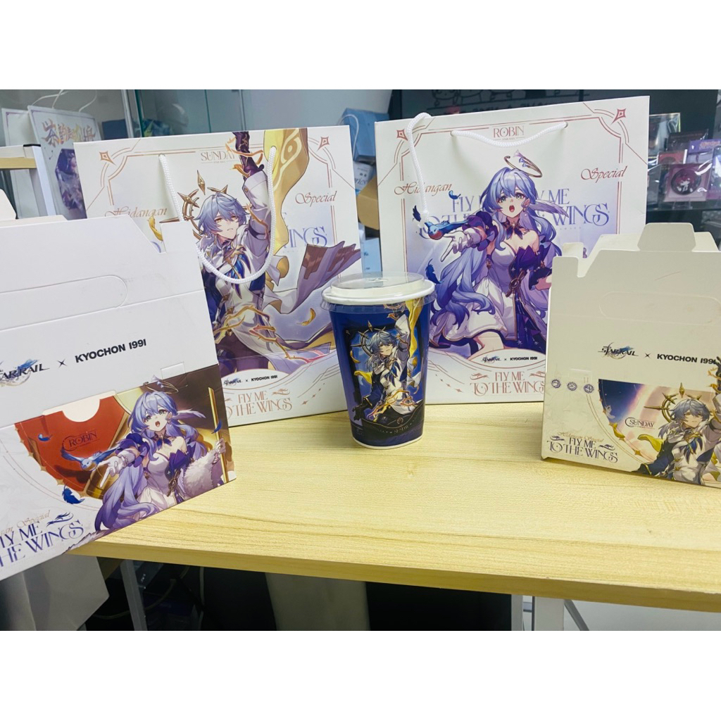 พร้อมส่ง Honkai Star Rail x KYOCHON Robin & Sunday