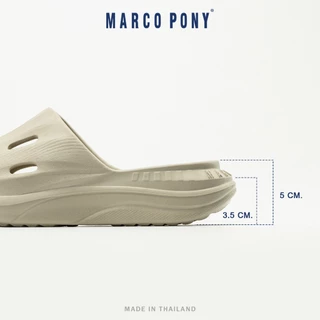 Marco Pony รองเท้าผู้หญิง สลิปเปอร์นุ่มๆ วัสดุ EVA ทนต่อการสึกหรอ พื้นหนาพื้นนุ่มมาก เบาสบาย MH9030