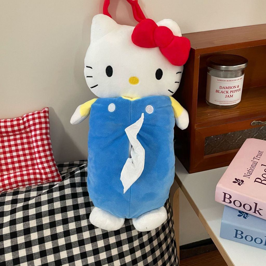 (พร้อมส่ง🐱) Hello Kitty tissue box ที่แขวนกระดาษทิชชู่ กล่องใส่กระดาษทิชชู่