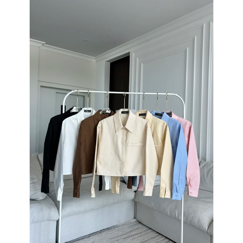 (ส่งต่อ) เสื้อเชิ้ตคคอป Promthong